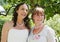 Bride and her Mother enjoying a quiet moment