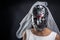 Bride in hockey mask serial murederer