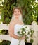 Bride Holding a Bouquet