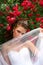 Bride in the Red Roses