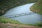 Bridge across part of Katse Dam in Lesotho