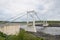 Bridge across river Jokulsa in Kelduhverfi near Asbyrgi in Iceland