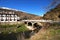 Bridge across river, Trevelez, Spain.