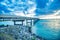 Bridge along the Overseas Highway, Florida, USA