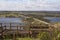 Bridge in the Alqueva lake