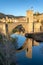 Bridge of Besalu Reflection