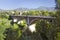 Bridge in the Besalu town, Catalonia, Spain.