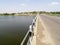 Bridge on Bhima river in India