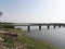 Bridge on Bhima river in India