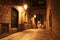 Bridge Between Buildings in Barri Gotic Quarter, Barcelona