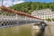Bridge and Buildings at the spa town Bad Ems in Germany