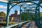 Bridge and the Burgtur town gate in Lubeck Germany