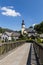 Bridge and Church Sparnberg Saale