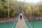 Bridge of Congost de Mont-Rebei, Serra  Montsec, La  Noguera, Lleida  province, Catalonia, Spain