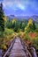 Bridge crossing Cayoosh Creek, Duffey Lake Road, Sea to Sky Highway, Canada