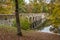 Bridge at the Cumberland mountain state park Tennessee