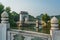 Bridge on the estuary of Rong Lake in Guilin