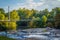 Bridge at the Falls Park on the Reedy, in Greenville, South Carolina.