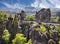 Bridge in Germany, Saxon Switzerland. Bastei, Saxony, National P