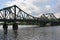 The bridge Glienicke in Berlin, also called the bridge od spies