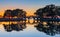 Bridge at Historic Corolla Park at Sunset in Outer Banks