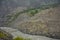 Bridge on Indus River along Karakoram Highway