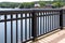 bridge iron metal fence old water architecture railing steel outdoor