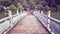 Bridge in the Jade Spring Park in Lijiang, China.