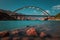 Bridge on the Jinsha River in Lijiang, Yunnan, China