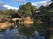 Bridge at Katsura Imperial Villa at Kyoto, Japan