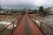 Bridge in the Landscape around Sapa in Vietnam