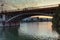 Bridge leading from the old town to the historic Triana district on the Guadalquivir River in Seville, Spain.