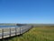 Bridge and meadow