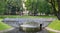 The bridge in the Mikhailovsky garden