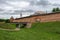 The bridge through the moat to the Veliky Novgorod Kremlin (Detinets-stronghold).