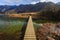 Bridge at Moke Lake, Queenstown, New Zealand