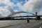 Bridge named van Brienenoordbrug over river Nieuwe Maas in Rotterdam