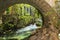 Bridge at old Town of Livadeia, in Boeotia region, Central Greece