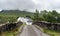 The bridge of orchy  in the central highlands of Scotland