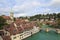 Bridge over Aare river in Bern, Switzerland