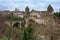 Bridge over the Armancon river, medieval city of Semur-en-Auxois, Burgundy, France