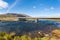 Bridge over Bruara river in Iceland in september