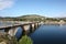 Bridge over the Burguillo Reservoir. Avila, Spain