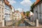 Bridge over canal in the old town