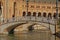 Bridge over a canal on Plaza de Espana, Seville