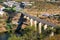 Bridge over the Guadiana river. Mertola. Portugal