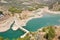 Bridge over Iznajar reservoir (Spain)