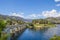 Bridge over a lake in Peneda Geres