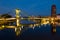 Bridge over Main River, Frankfurt Germany