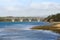 Bridge over the Mira River, Portugal